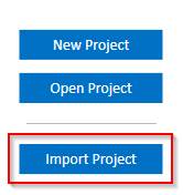 SensiML Data Studio User Interface Project Upload