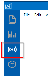 SensiML Data Studio User Interface Live Capture Button