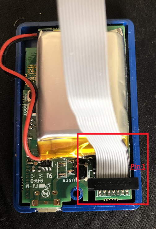 SensorTile.box JTAG Pin 1