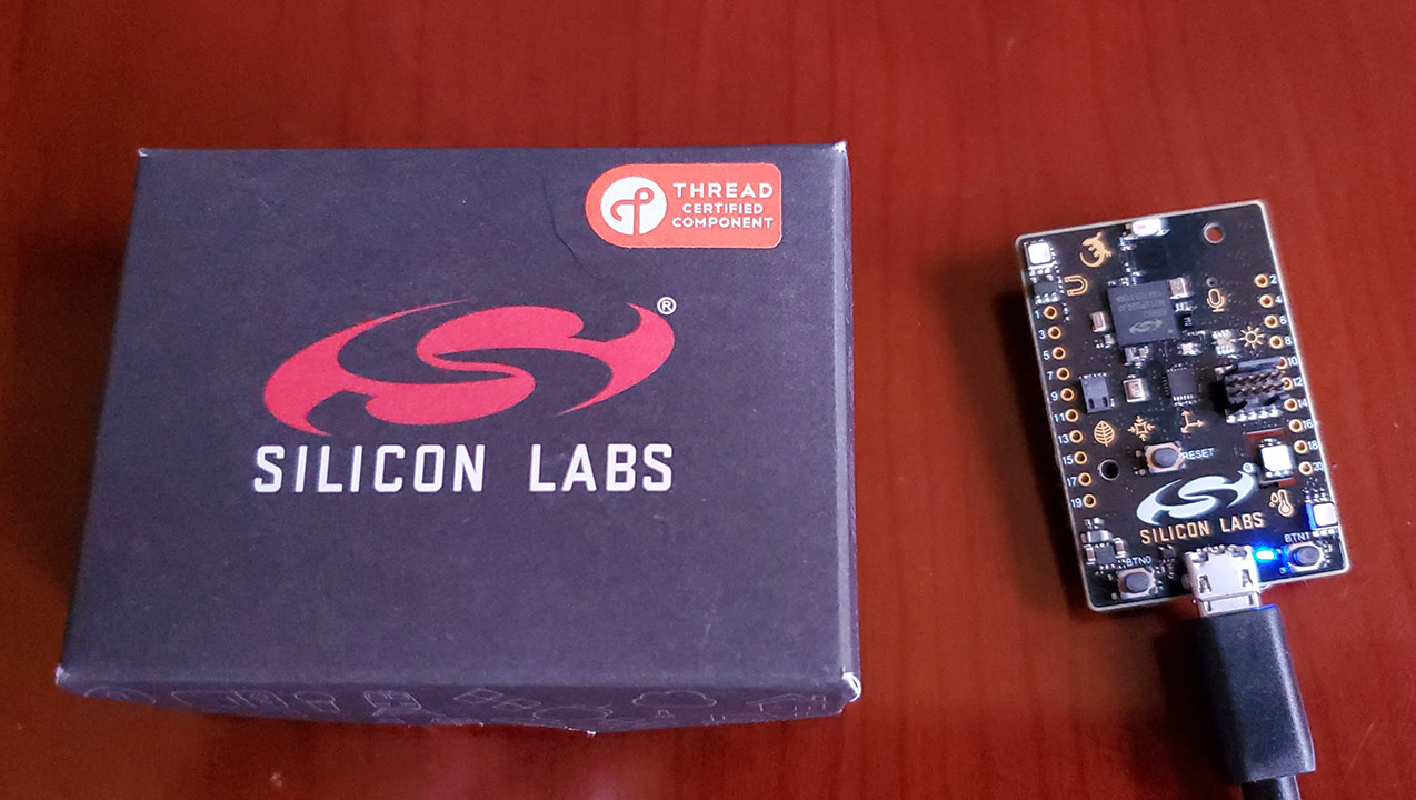 Silicon Labs Thunderboard Sense 2 and Box